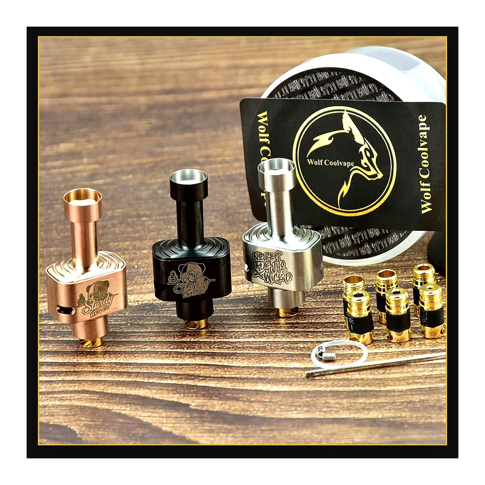 Wolfcool Vape Sturdy MFG Wickd - Vaping Air のレビューと価格