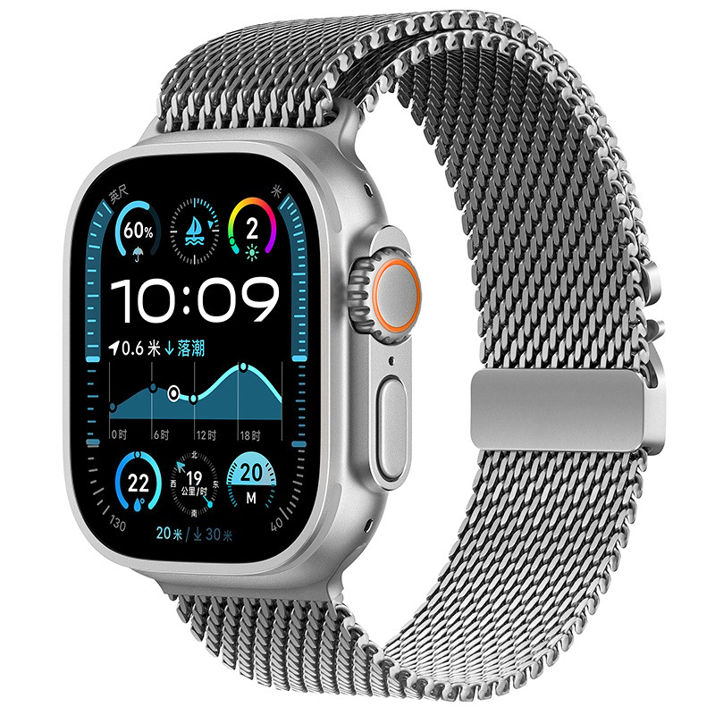 Apple Watch S12、11、10、9、8、7、6、 - Mesh Coil Strip のレビューと価格