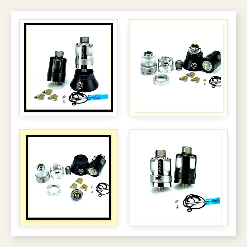 Aviator RTA ベイプタンク 3.5ml - 316 - Vaping Air のレビューと価格