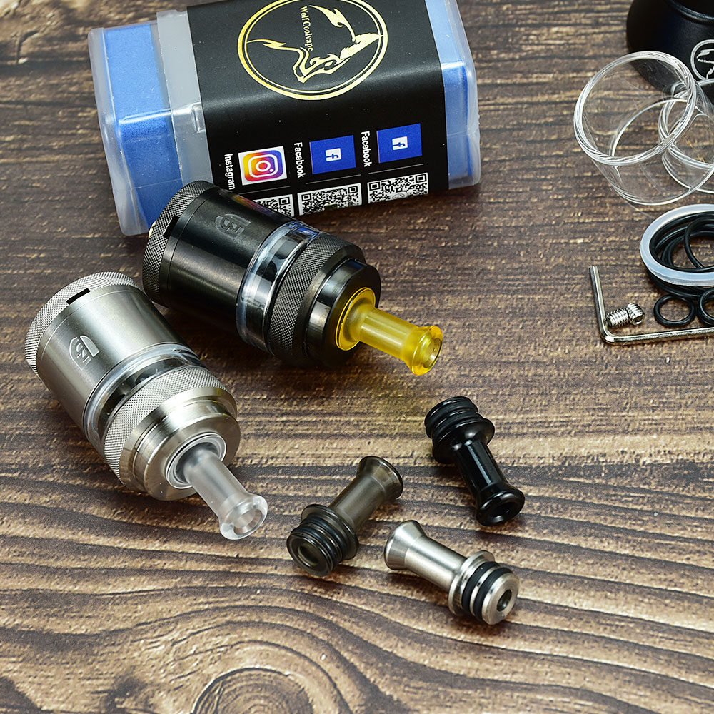 バーサーカー ミニ V3 MTL タンク - 510 ドリッ - Vaping Air のレビューと価格