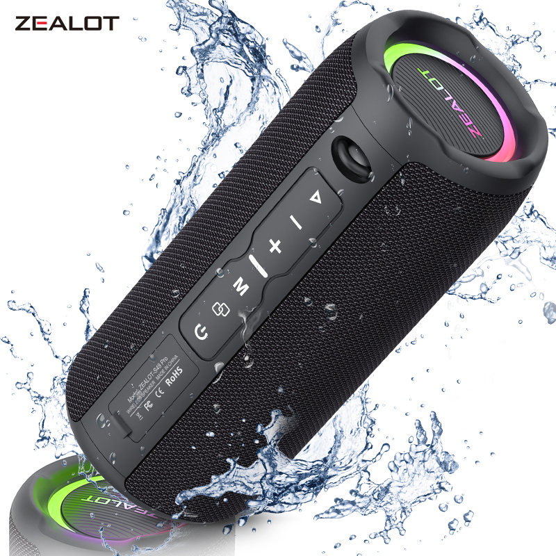 Zealot s49proポータブルBluetoothスピー - Jbl Speaker Flip 6 のレビューと価格